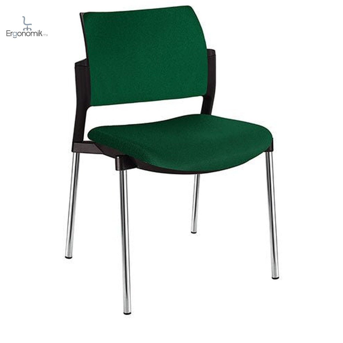 Silla Kyos Negro Tapizadas - Ergonomik silla operativa OFFIHO