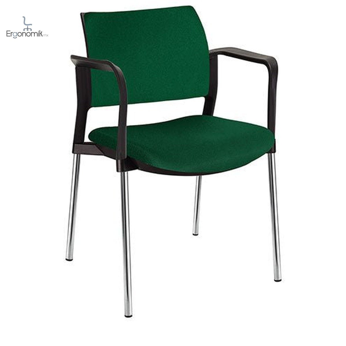 Silla Kyos Negro Tapizadas - Ergonomik silla operativa OFFIHO