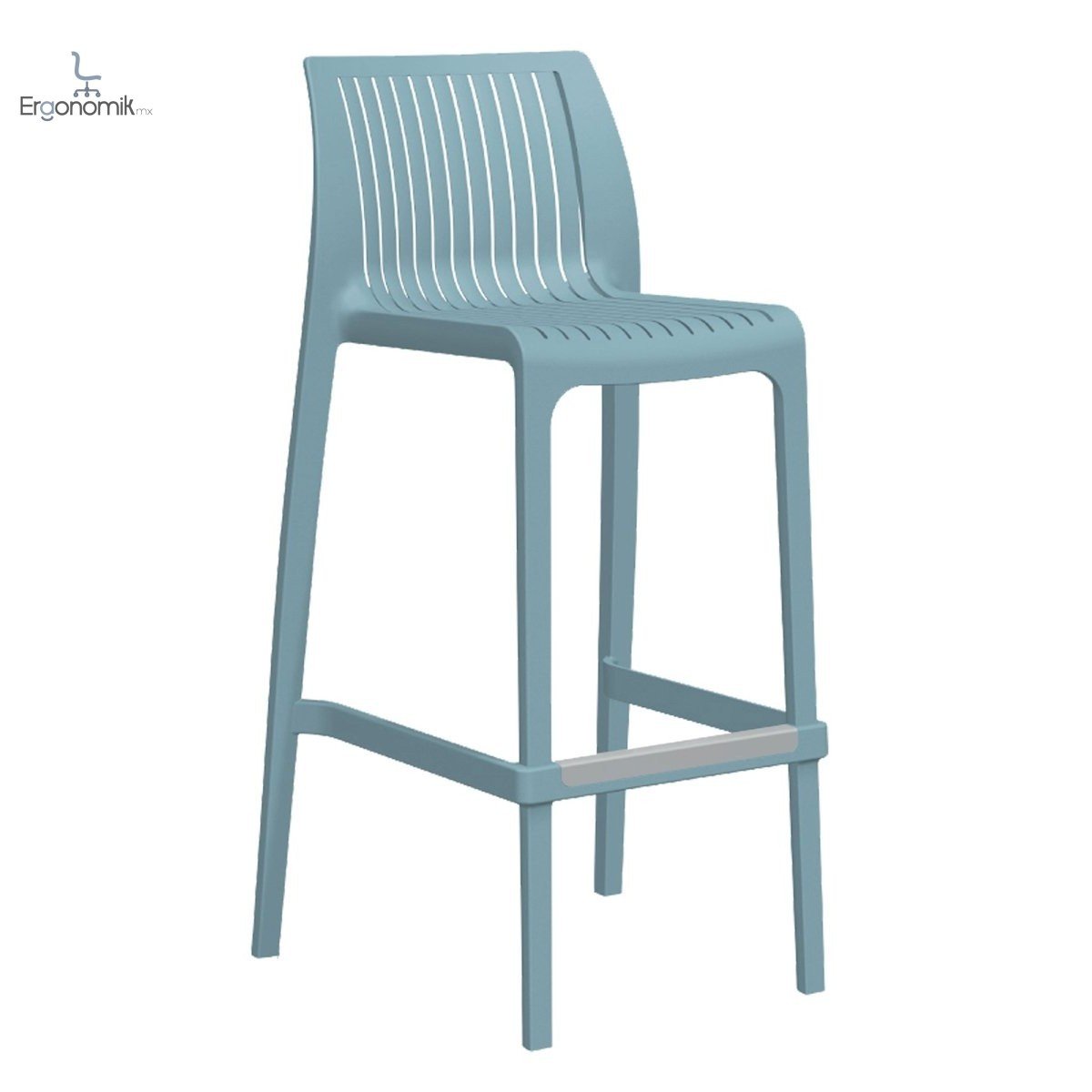 Silla Milos Alta - 2 piezas - Ergonomik silla de visita OFFIHO