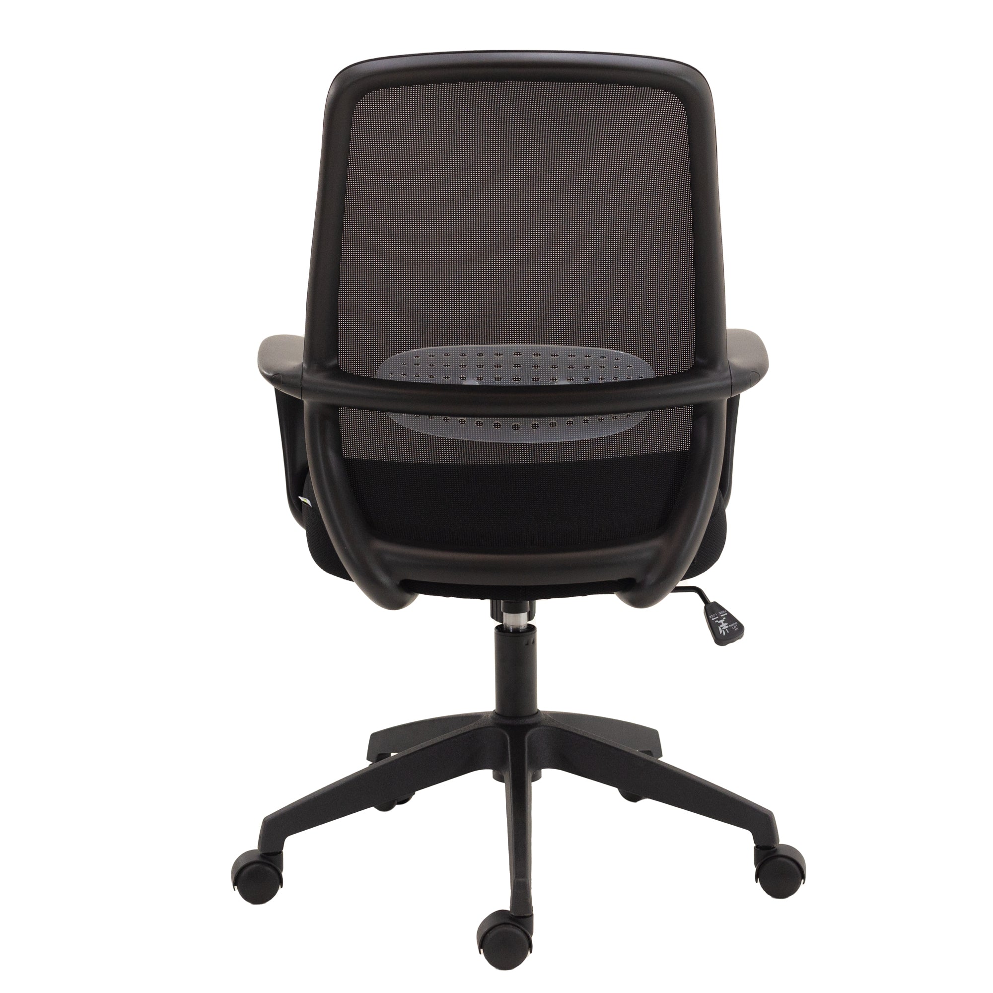 Lateral de la Silla Operativa 110NE con respaldo ergonómico