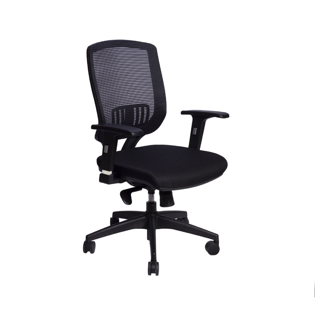 Silla Operativa 120 ergonomic office chair front view