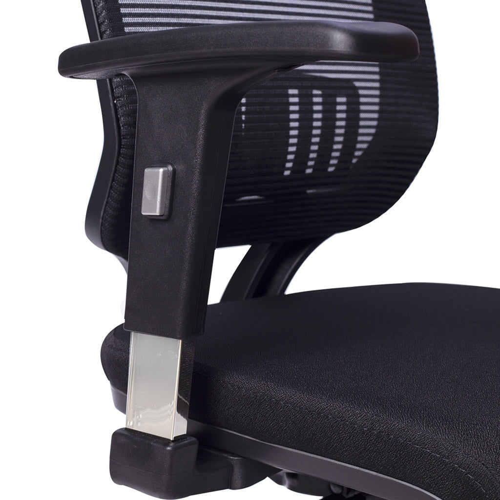 Close-up of high-quality materials of Silla Operativa 120