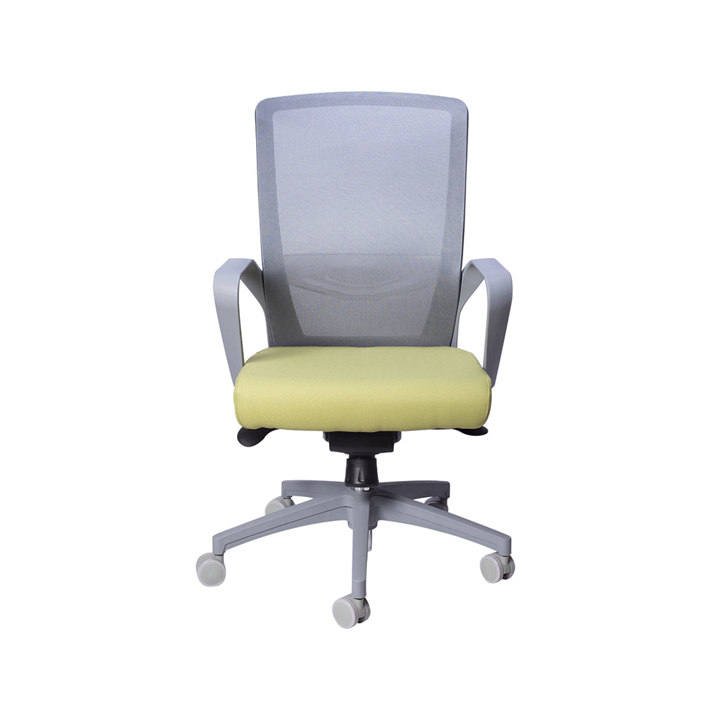 Vista lateral de la Silla Operativa 140GR con respaldo ergonómico