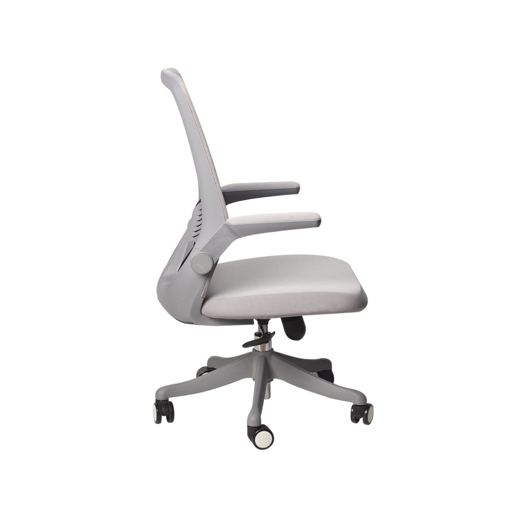 Base cromada y ruedas suaves de la Silla Operativa 380GR