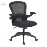 Silla Operativa De Brazo Abatible H6 Mesh Negro