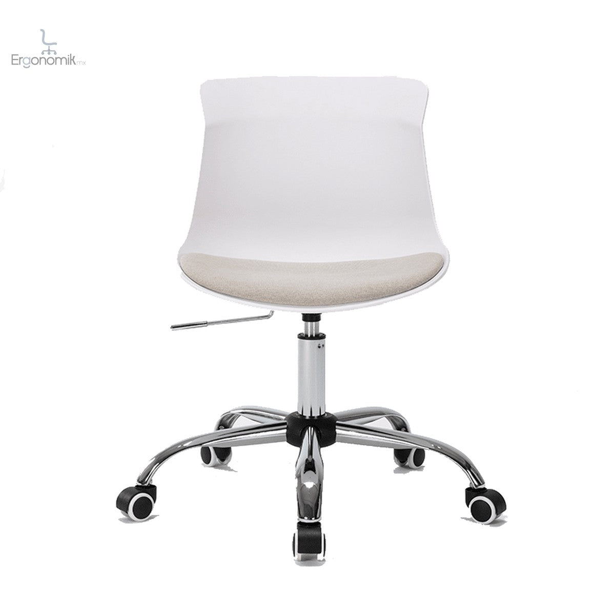 Silla Operativa Eames Acolchonada Blanco - Ergonomik silla de oficina Ofik