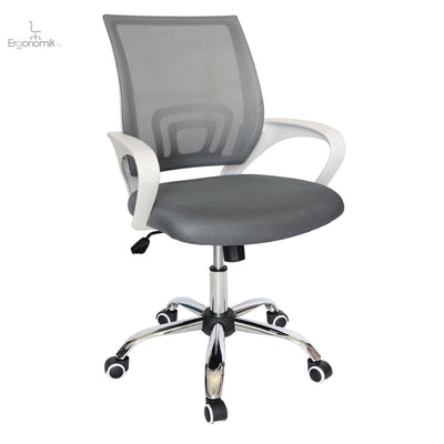Silla Operativa Jack blanco - Ergonomik silla de oficina MEM