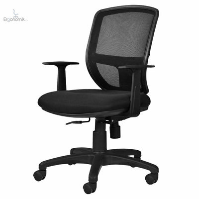 Silla Operativa Negro Mesh KB - 2 - Ergonomik silla ergonomica OFIK