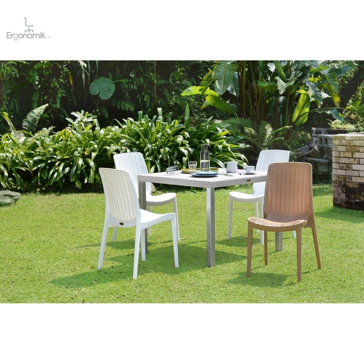 Silla Rue - 4 piezas - Ergonomik silla de visita OFFIHO