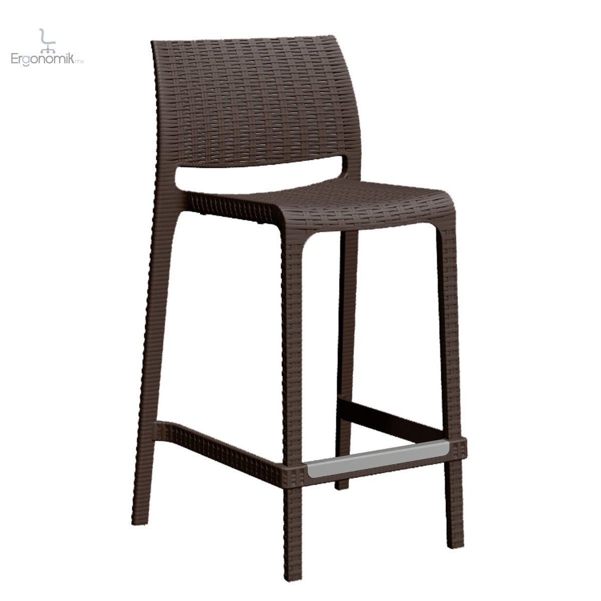 Silla Rue Medio - 2 piezas - Ergonomik Silla de visita exterior OFFIHO