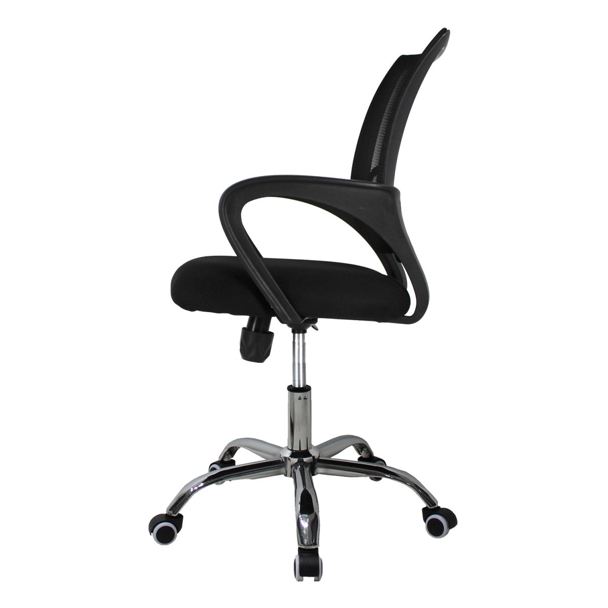 Silla Secretarial Jm-107 Mesh Negro - Ergonomik Silla de Oficina MBK
