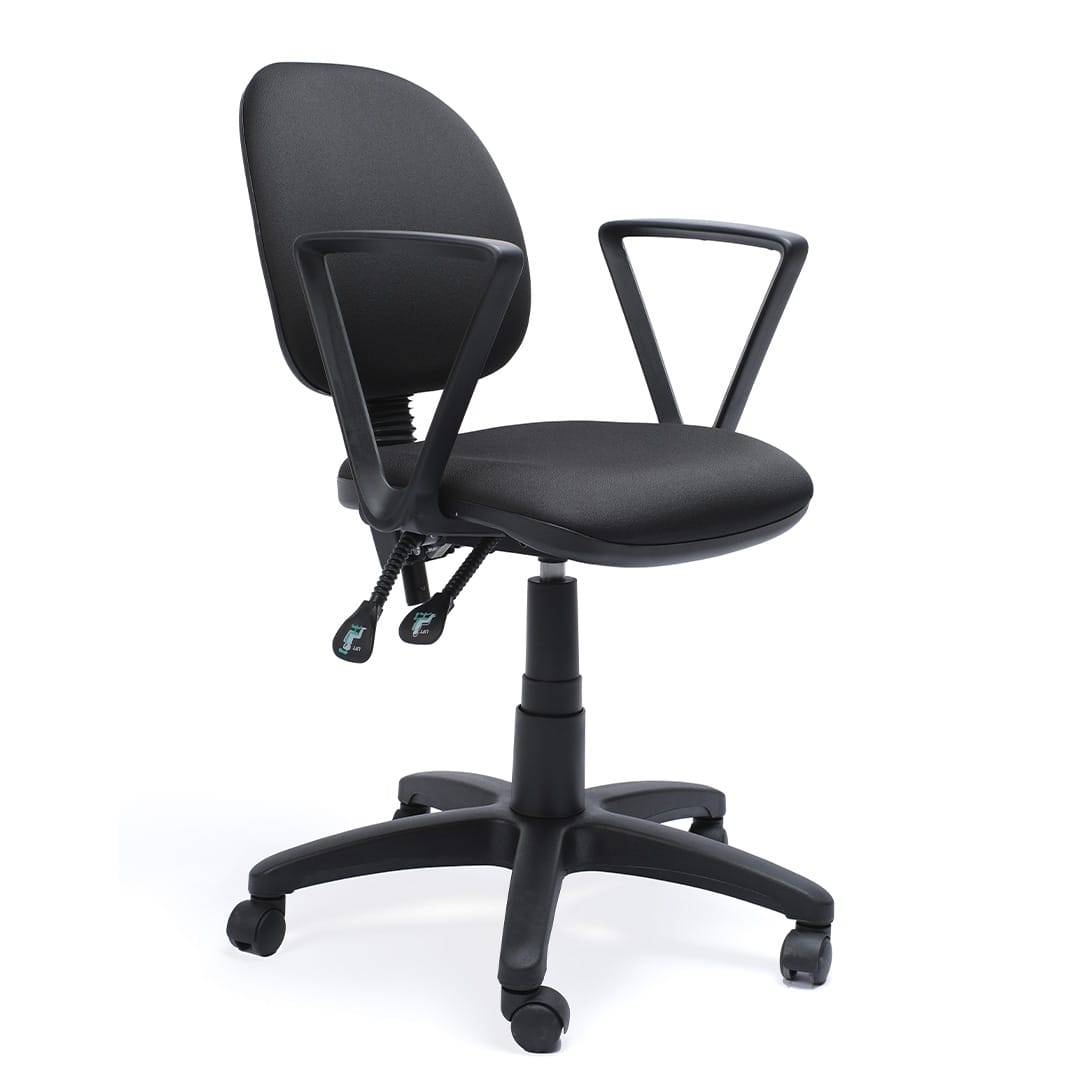 Silla Secretarial con Brazos Tiempo para oficina