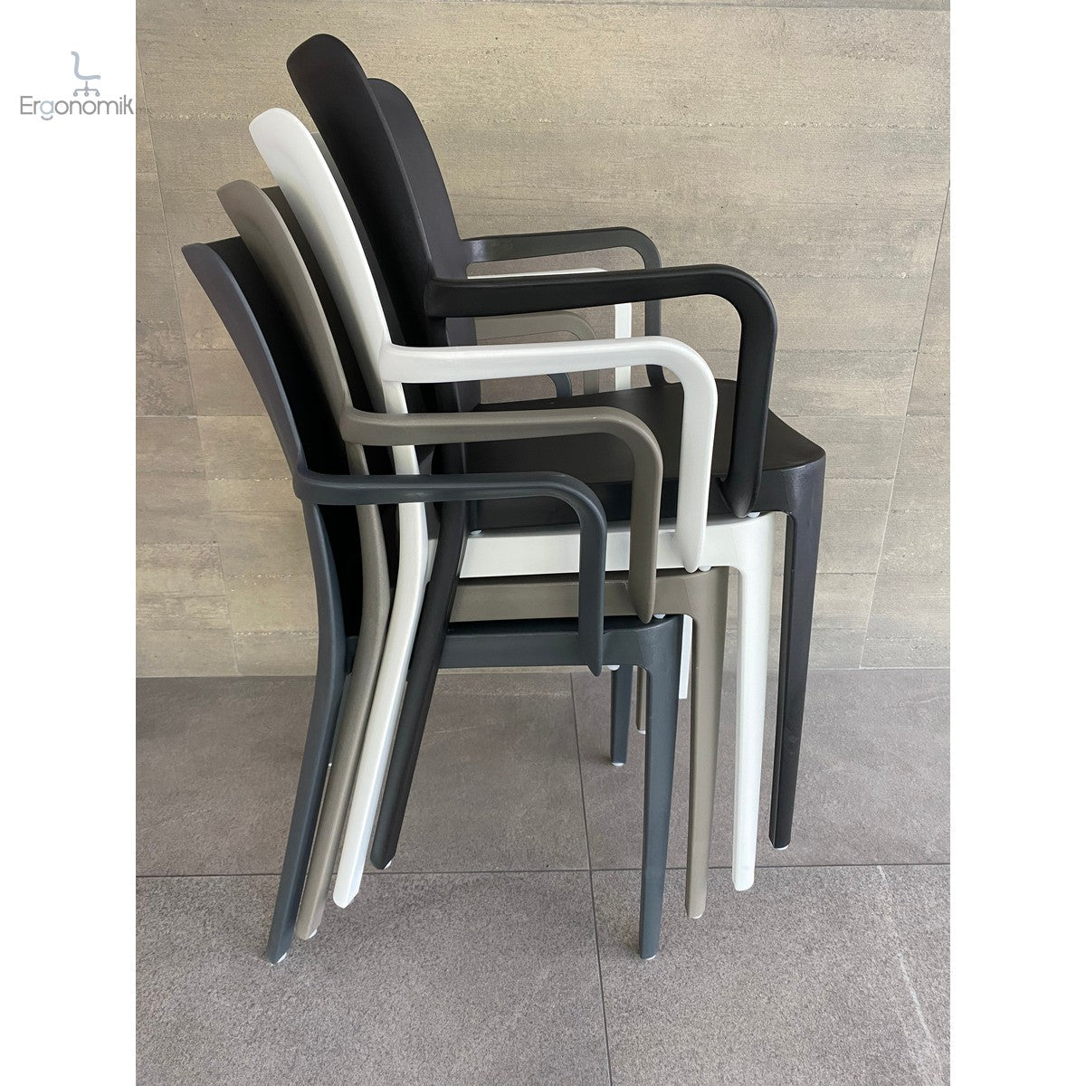 Silla Solei - 3 piezas - Ergonomik silla visita OFFIHO