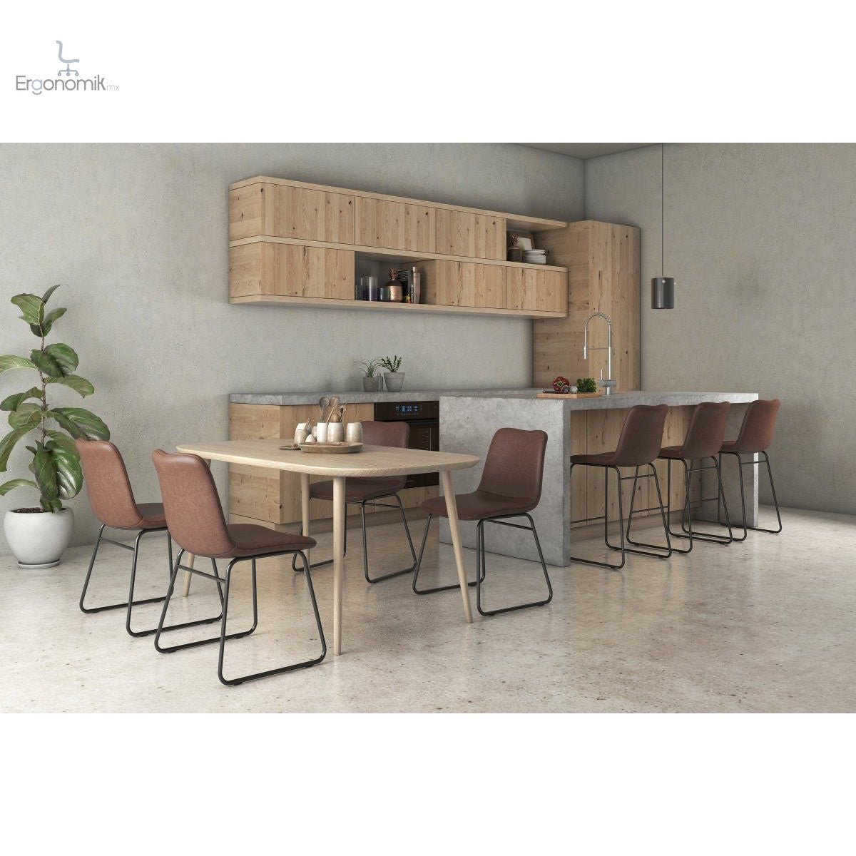 Silla Stanza - 2 piezas - Ergonomik silla OFFIHO