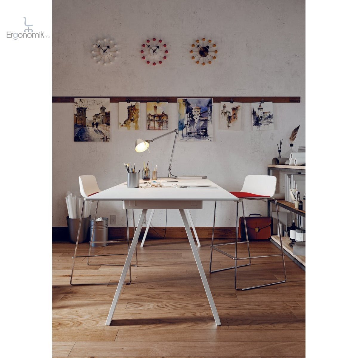 Silla Vesper 3A - Ergonomik silla de visita OFFIHO