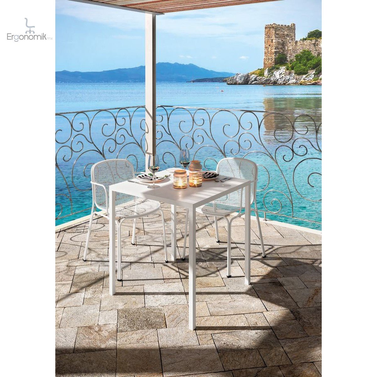 Silla Villa 2 - Con Brazos - Ergonomik silla de visita OFFIHO