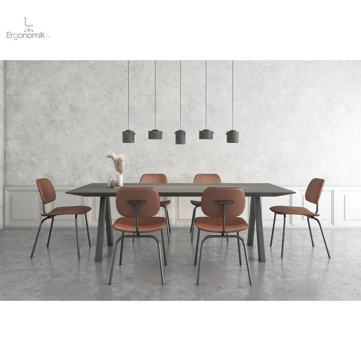 Silla Visita Silohuette - 3 Piezas - Ergonomik silla visita OFFIHO