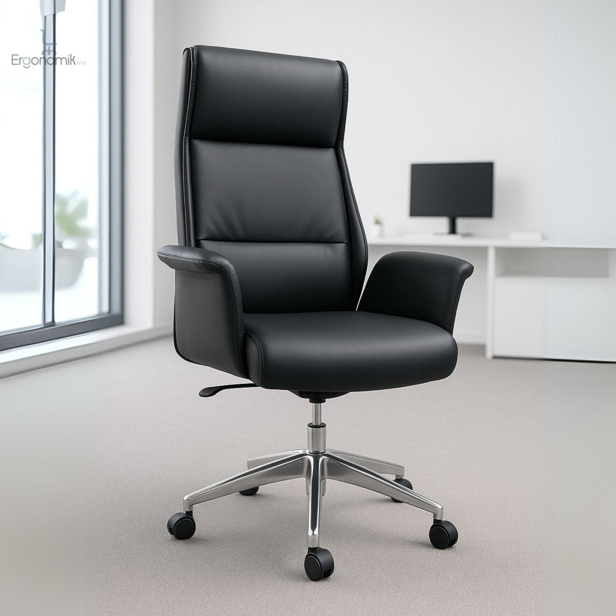 Sillón Ejecutivo Patri En Vinipiel - Ergonomik silla Ofik
