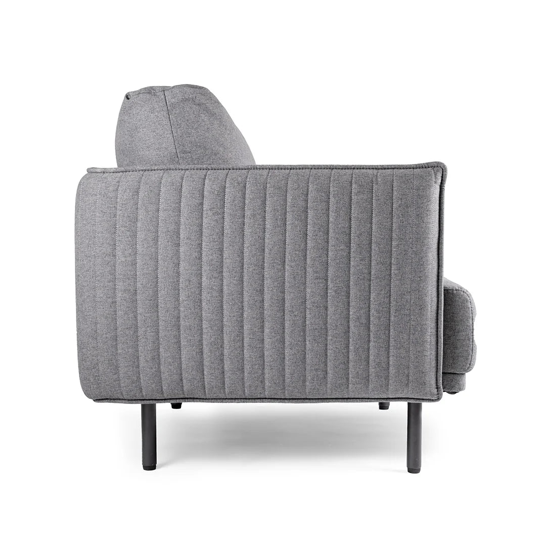 Sillón Fabrizia vista lateral elegante y confortable