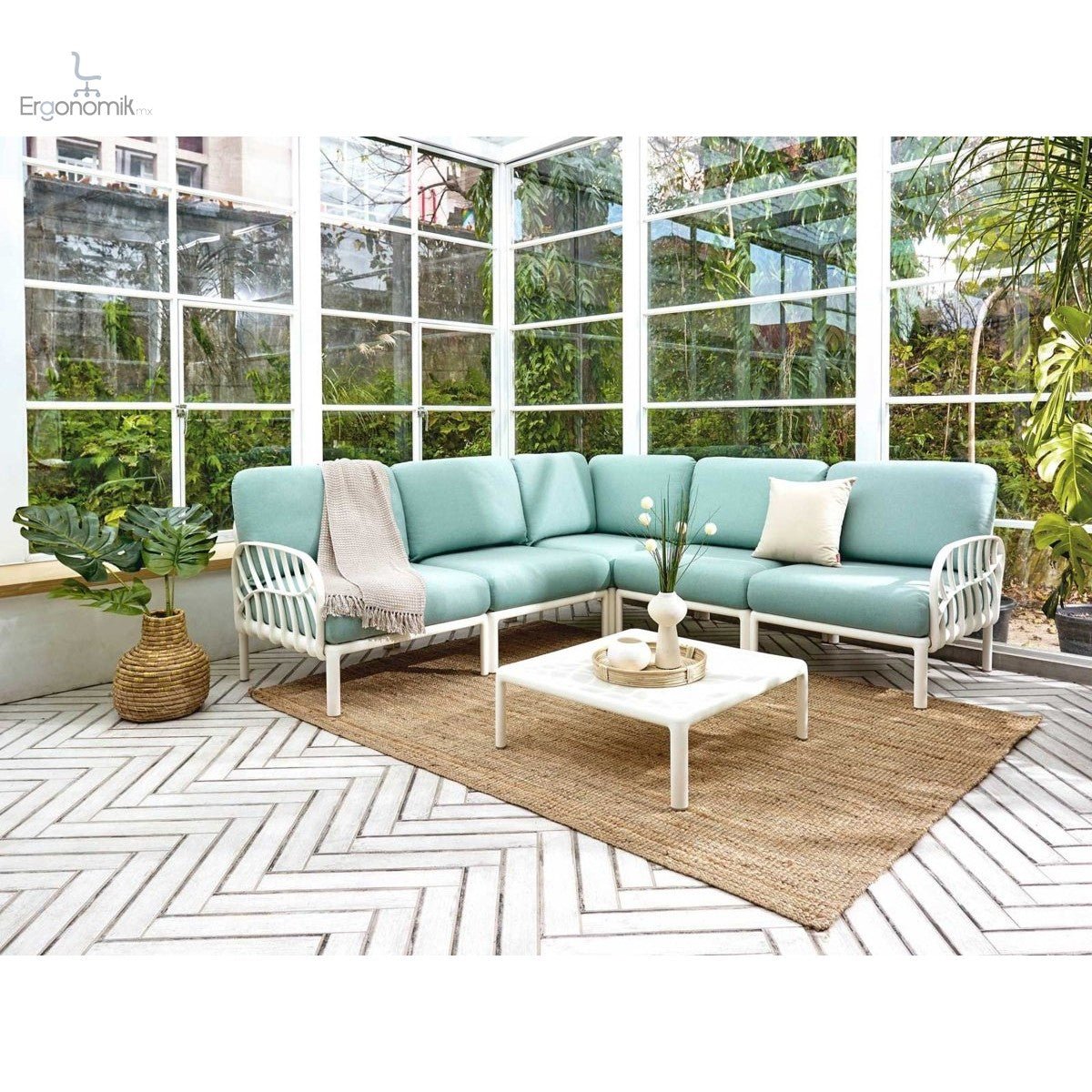 Sillón Laurel - 3 Personas - Ergonomik sofa OFFIHO