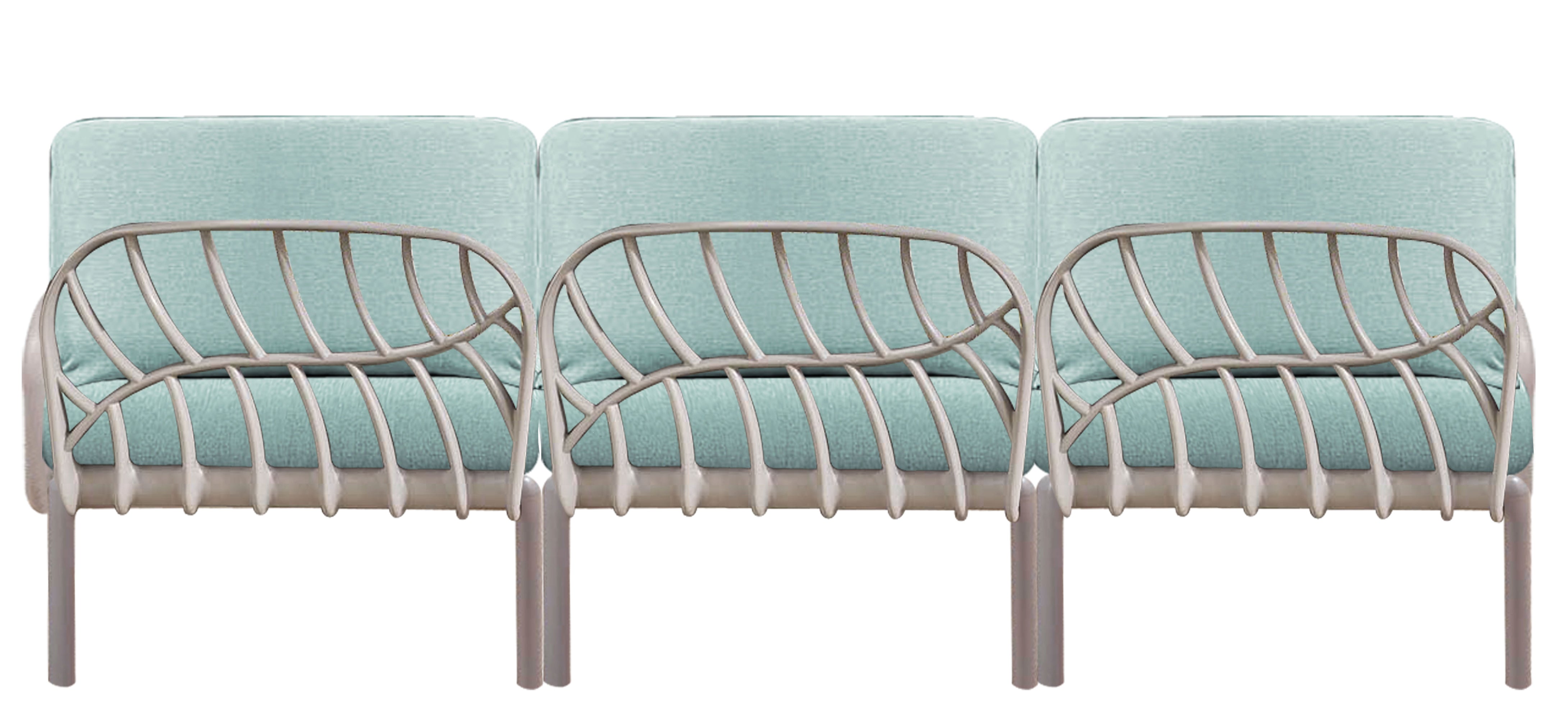 Sillón Laurel en sala de estar