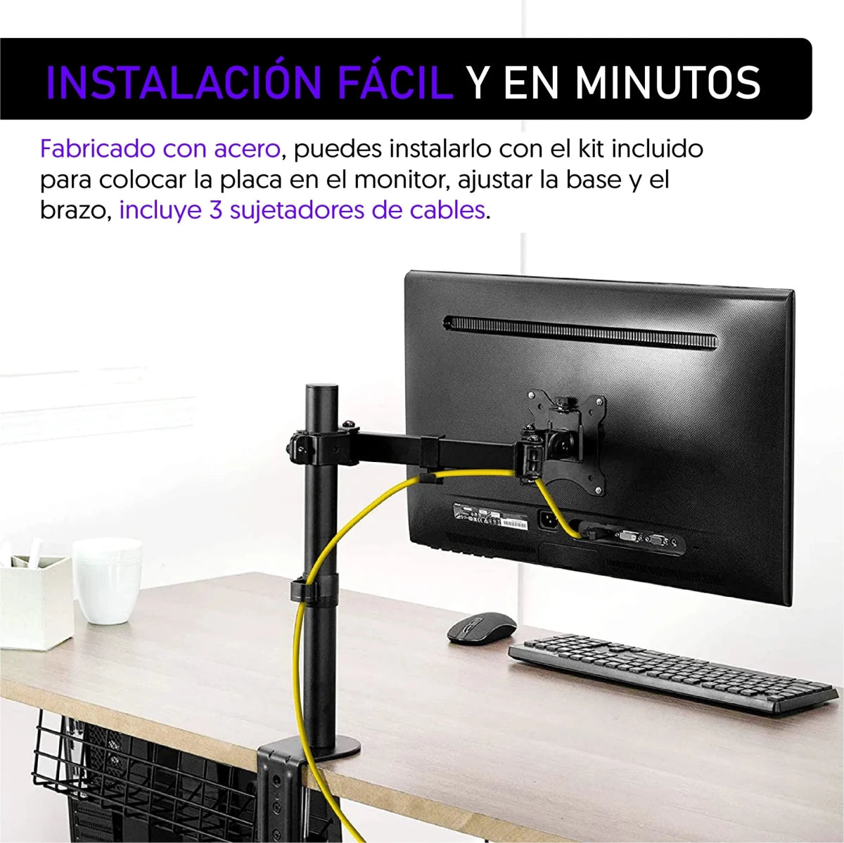 Soporte Esencial para Monitor - Ergonomik Soporte monitor Ergonomik