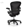 Soporte Lumbar Almohadilla De Apoyo Para Silla Herman Miller Classic Color Negro Talla B y C