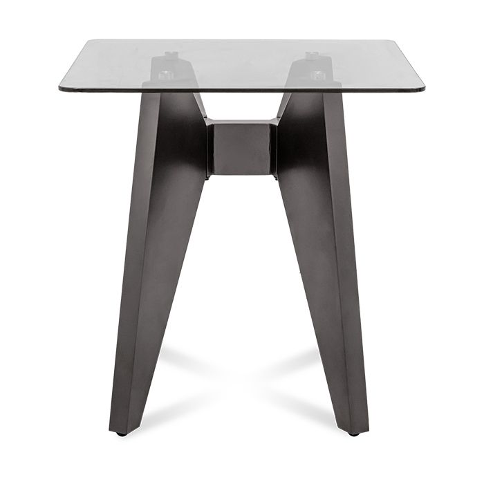 Mesa Lateral Neku Vidrio / Negro