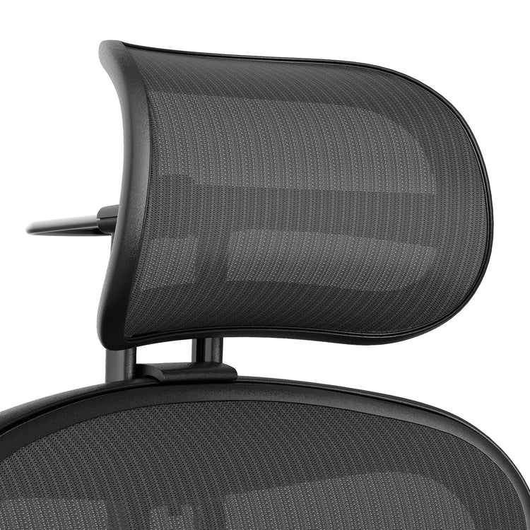 Reposacabezas para silla de oficina, reposacabezas de Color negro/grafito,  remastered, Aeron, Herman Miller, nuevo Solo