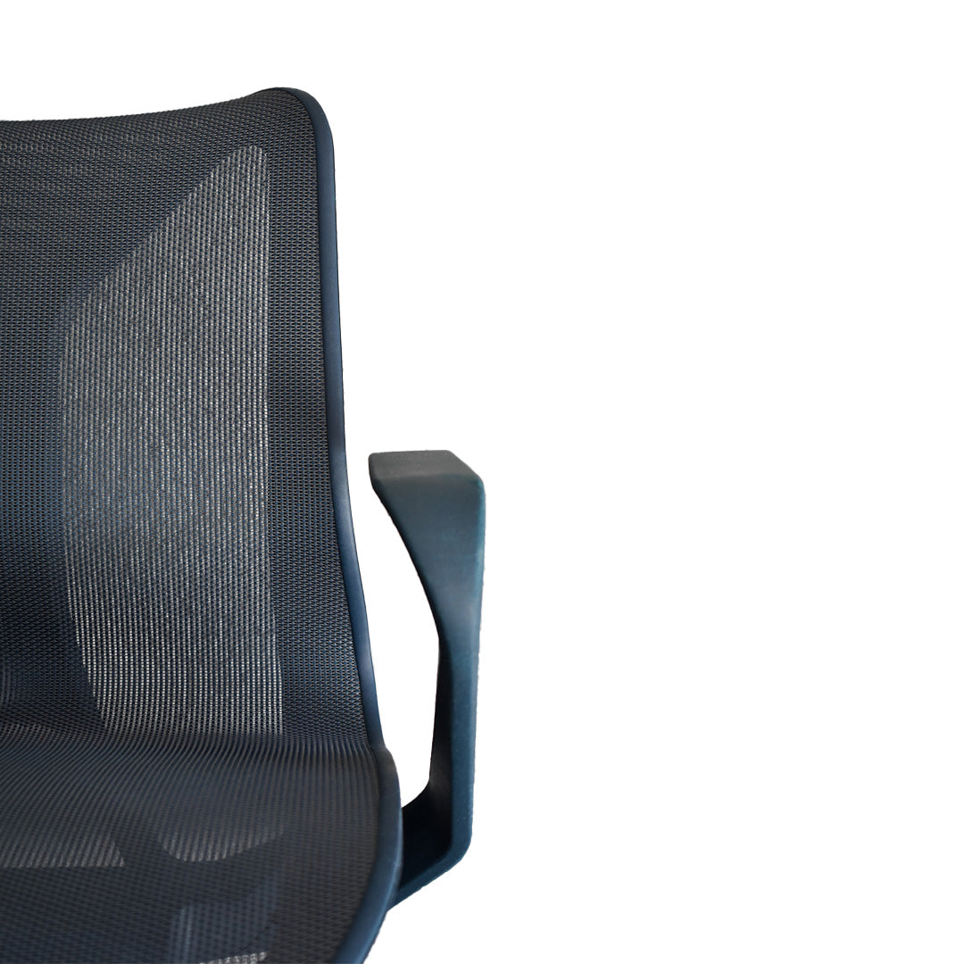 Vista trasera del respaldo flexible