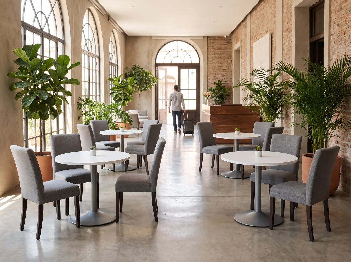 Idea de ambientación: Café del lobby
