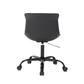 Silla Operativa Eames Acolchada Negro