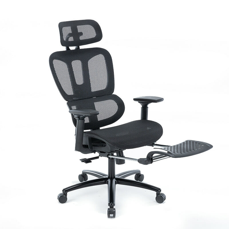 Silla Ejecutiva Nexus en Mesh con descansa Pies Negro