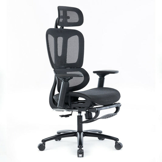 Silla Ejecutiva Nexus en Mesh con descansa Pies Negro