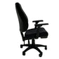 Silla Operativa Confort II con Brazos Ajustables en Tela color Negro