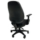 Silla Operativa Confort II con Brazos Ajustables en Tela color Negro