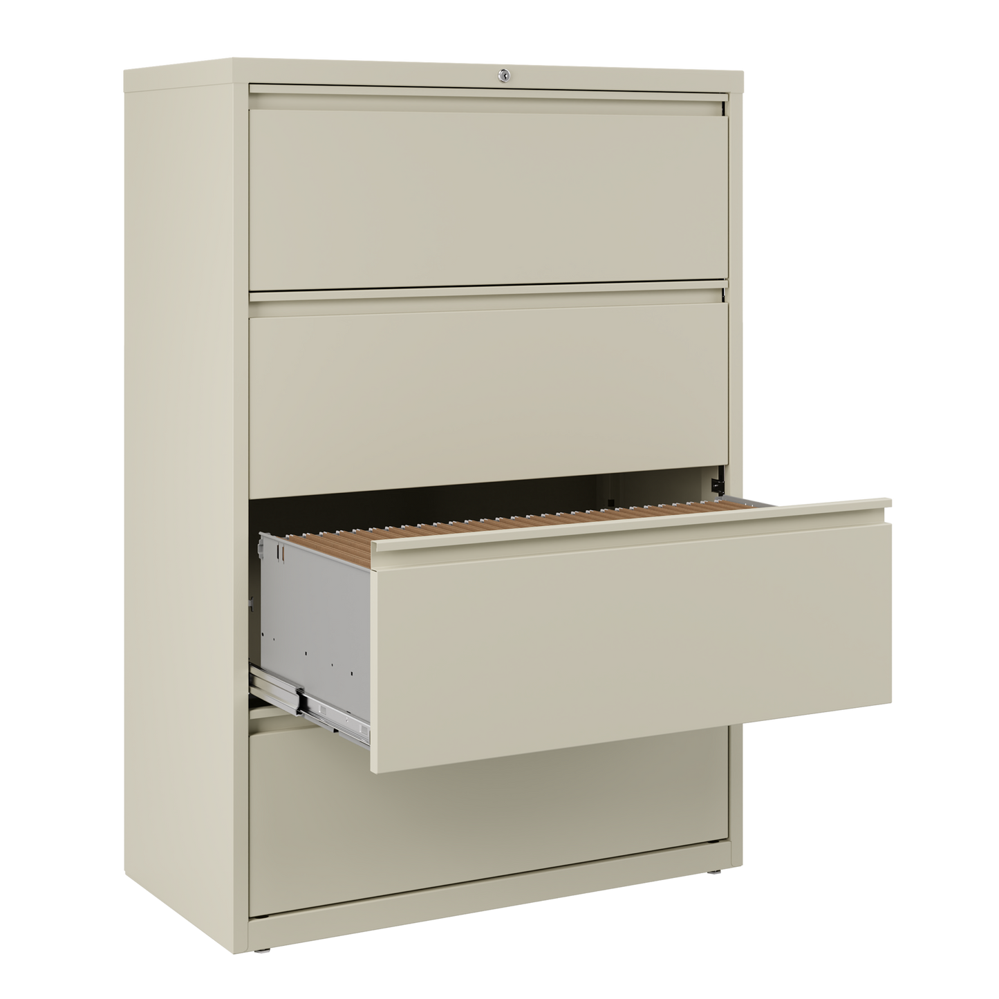 Archivero 4 Gavetas Horizontal 91 cm