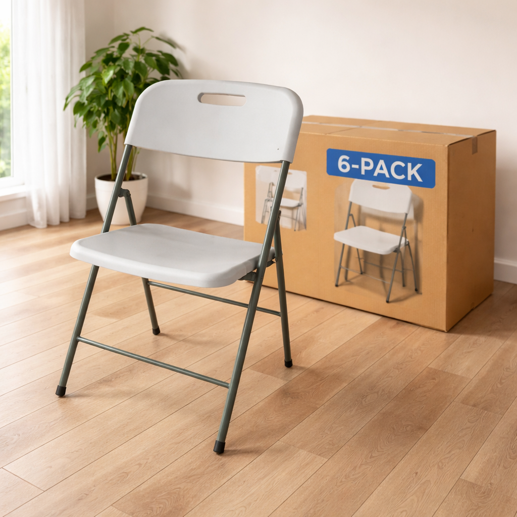 Silla plegable (6 piezas) YCD-49-4 - Ergonomik silla OFIK