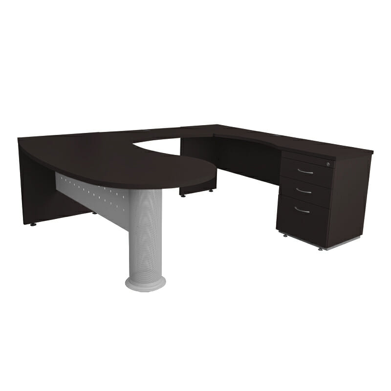 Modulo Ejecutivo Elite Trieste Derecho - Ergonomik escritorio OFIK