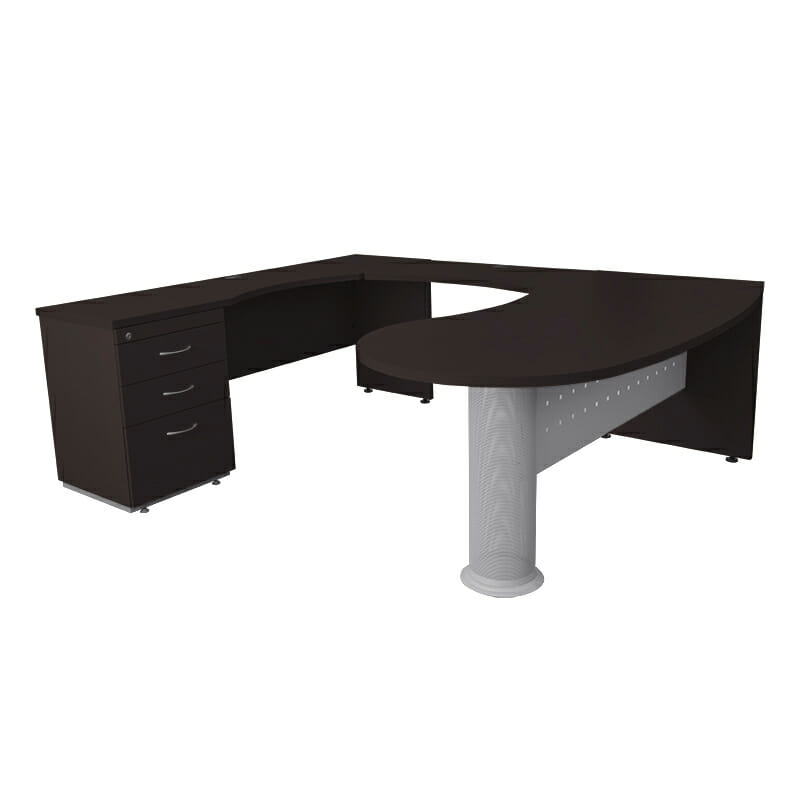 Modulo Ejecutivo Elite Trieste Izquierdo - Ergonomik escritorio OFIK