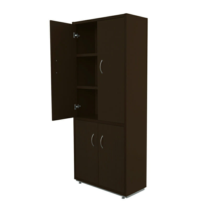 Librero de Piso Elite con Puertas - Ergonomik librero OFIK