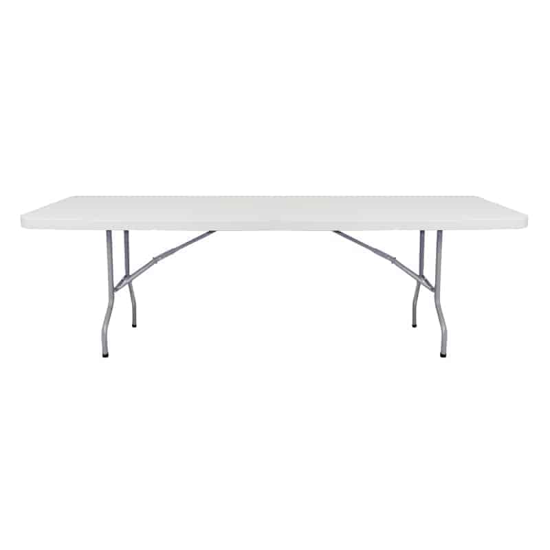 Mesa plegable rectangular ofik 2.44×76 plastico blanco - Ergonomik mesa OFIK