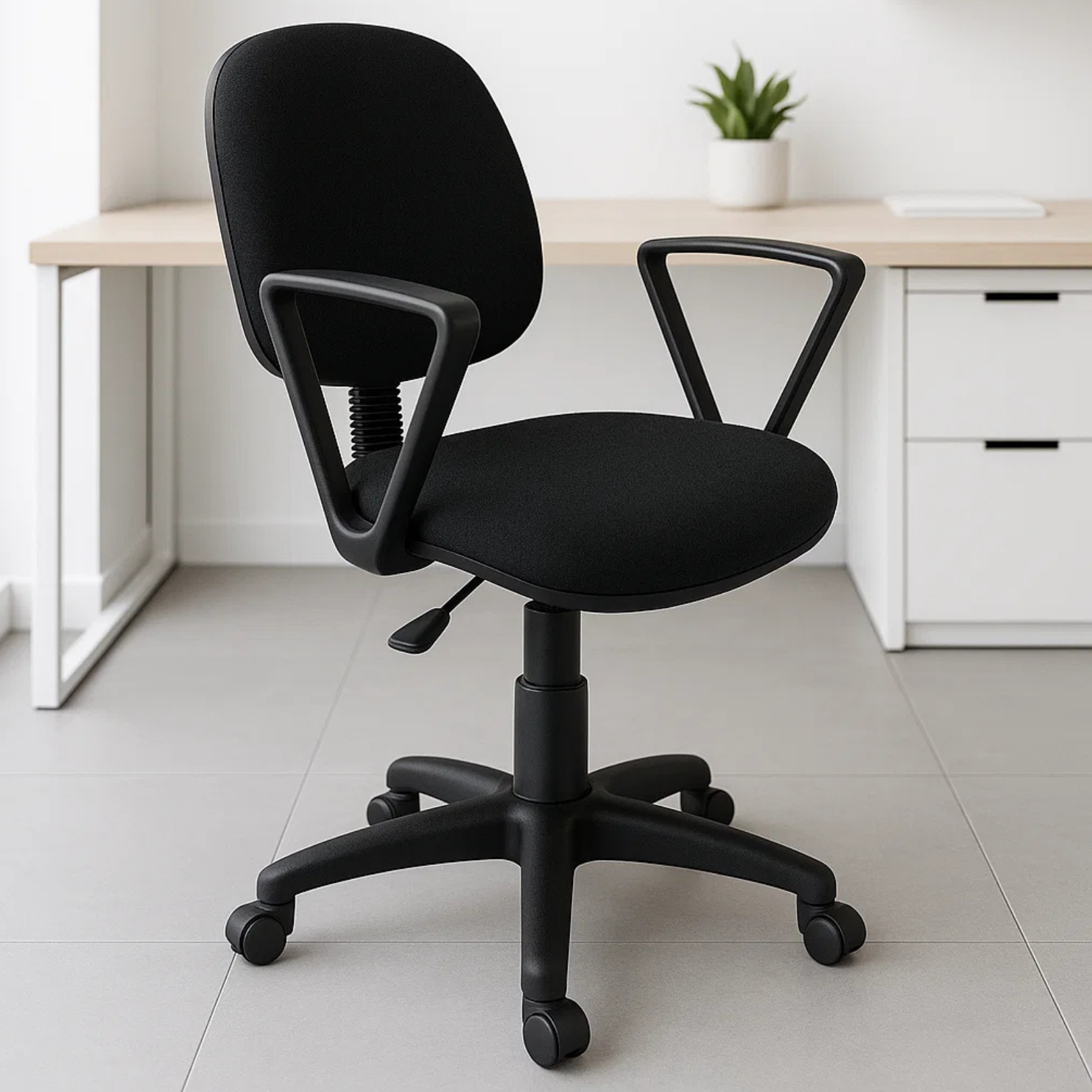 Silla Operativa Regia 1011 Tela con Brazos Fijos - Ergonomik pieza OFIK