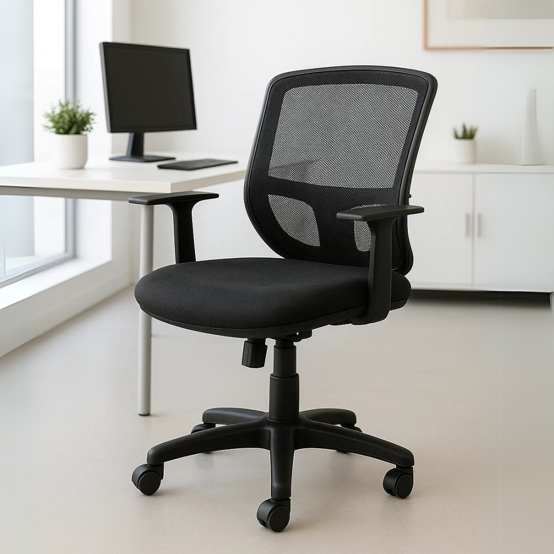 Silla Operativa Negro Mesh KB-2