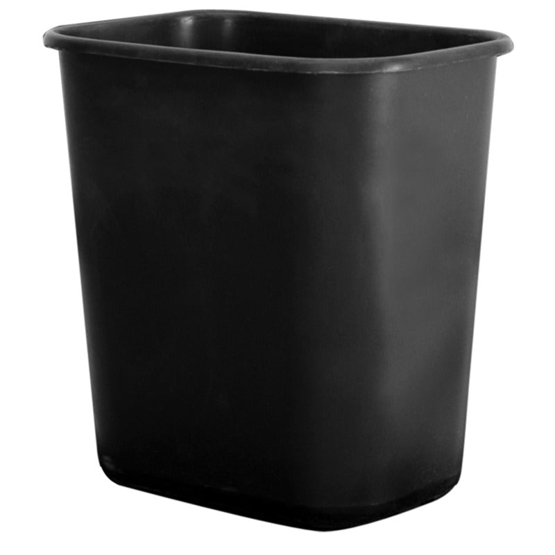 Bote de Basura Plastico Negro 22 lts - Ergonomik equipamiento OFIK