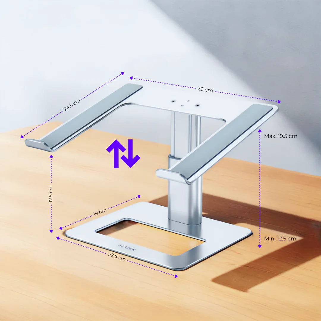 Soporte Elevador De Aluminio Para Laptop