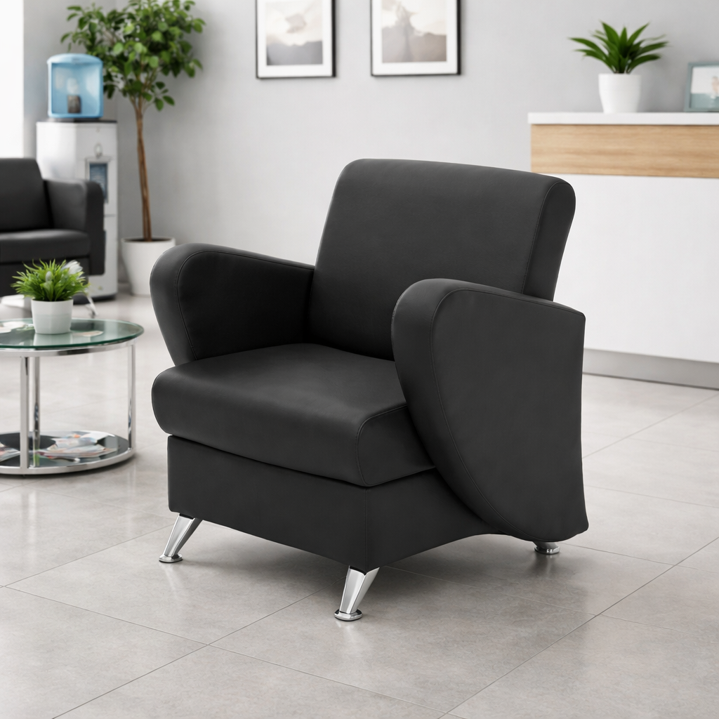 Sofá Alce de 1 Plaza en Piel - Ergonomik sofa OFIK