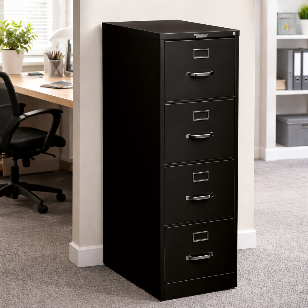 Archivero Vertical 514C 4 Gavetas Tamaño Oficio - Ergonomik archivero OFIK