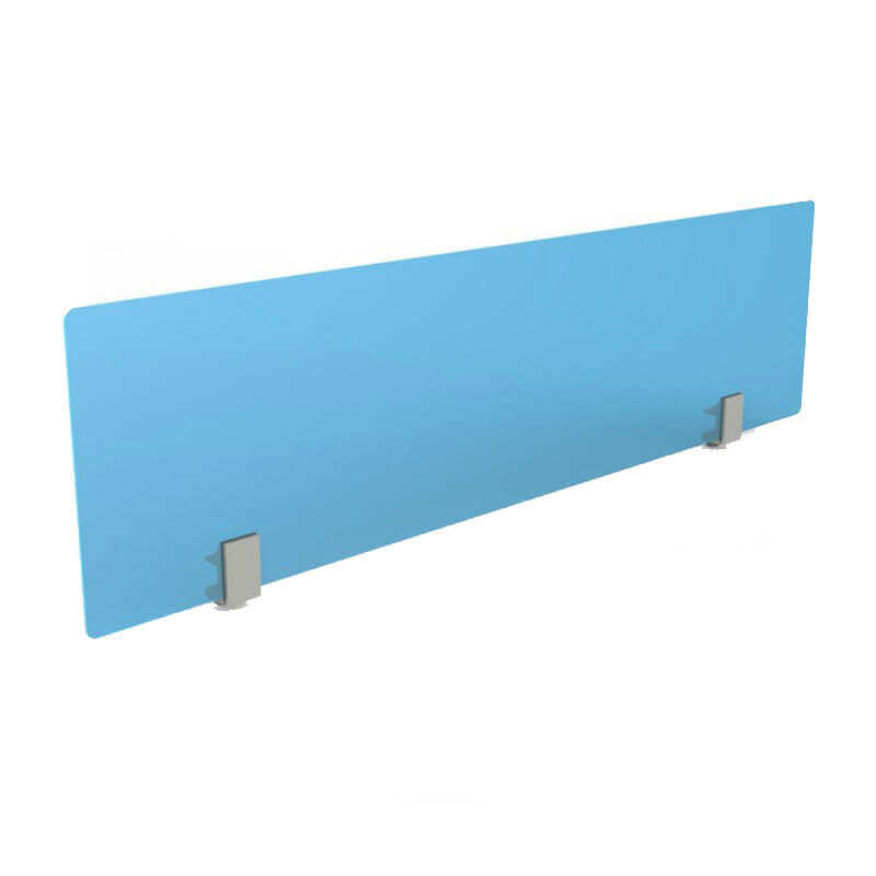 Minimampara de acrilico 636 de 19 mm 114.5 cm - Ergonomik mampara OFIK