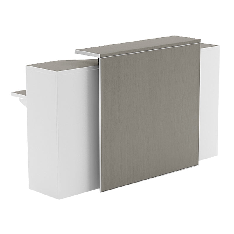 Modulo Recepcion Recta 180x71x108 Kenza - Ergonomik recepcion OFIK